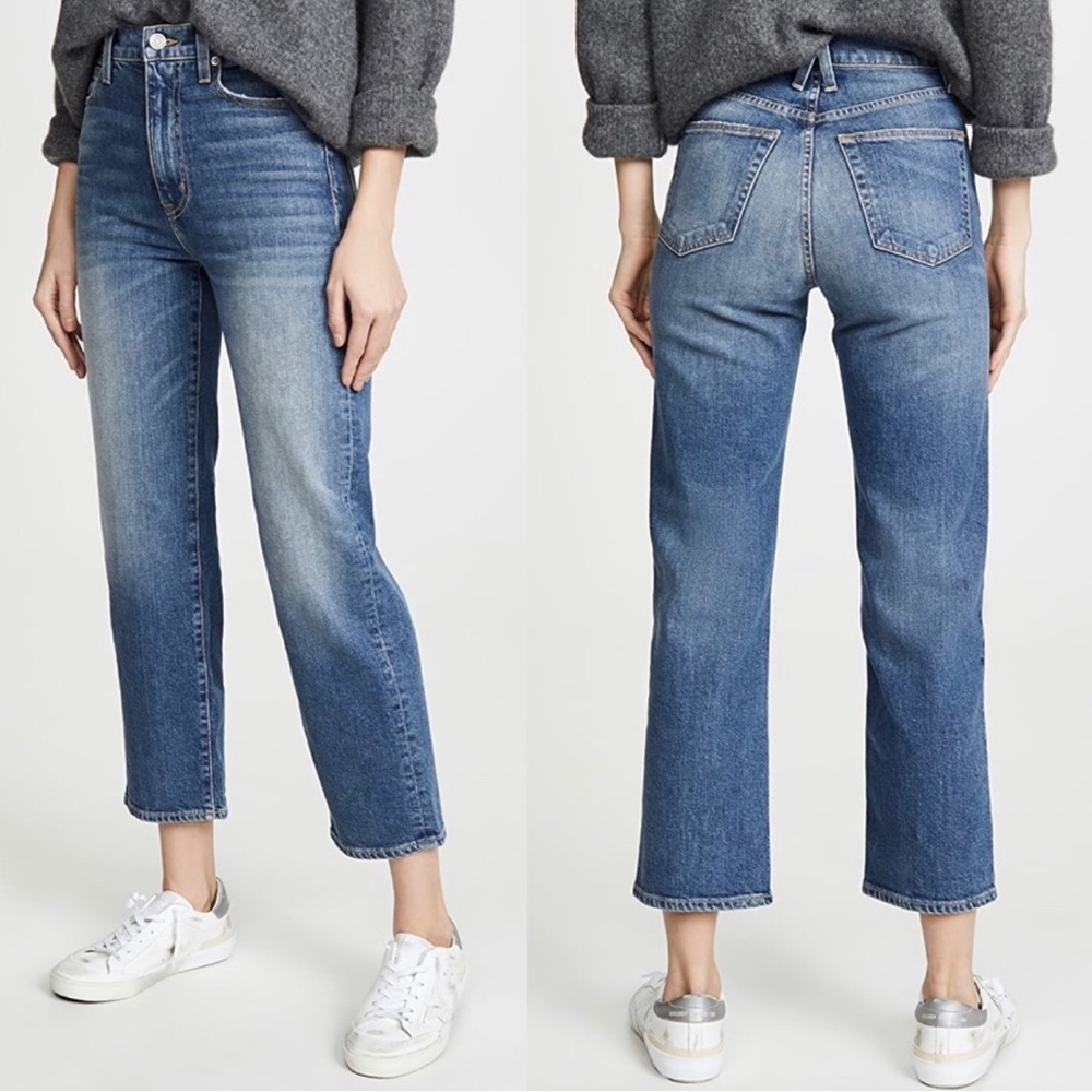 SLVRLAKE London Crop Jeans in Campfire Blues